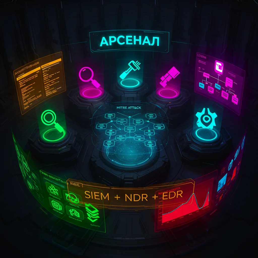 Современный стек инструментов для обнаружения APT
