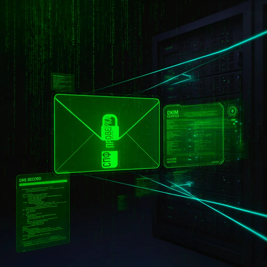Цифровая подпись DKIM верифицирует почту на уровне DNS