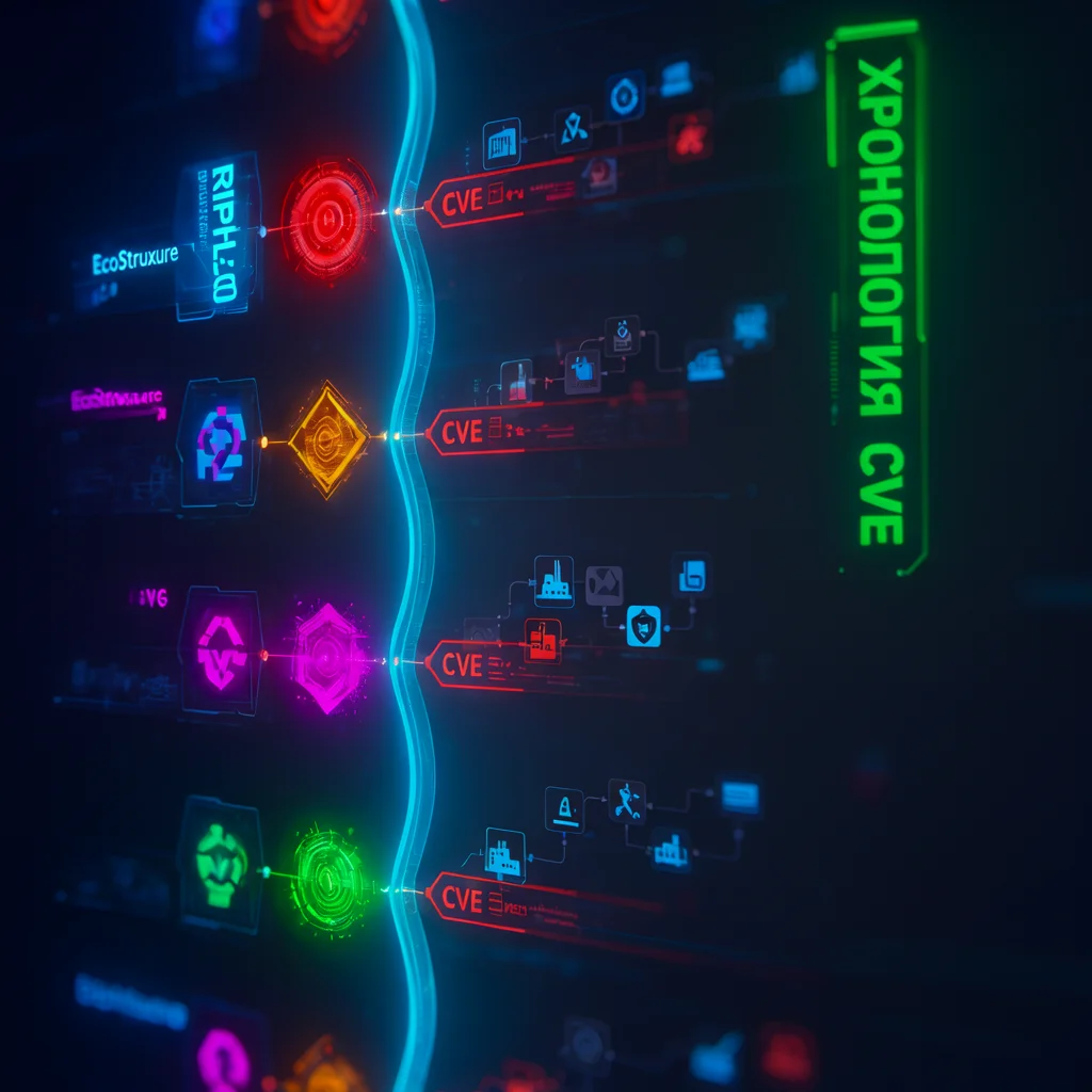 Хронология критических уязвимостей Schneider Electric за 5 лет